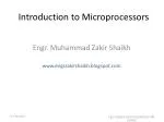 PPT - EEE237 Introduction to Microprocessors PowerPoint Presentation ...