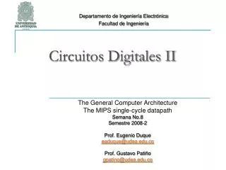 Circuitos Digitales II