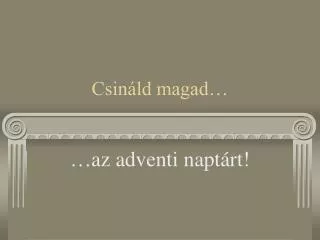 csin ld magad