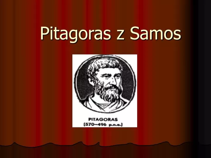 pitagoras z samos