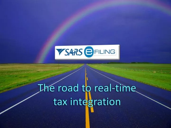 the road to real time tax integration