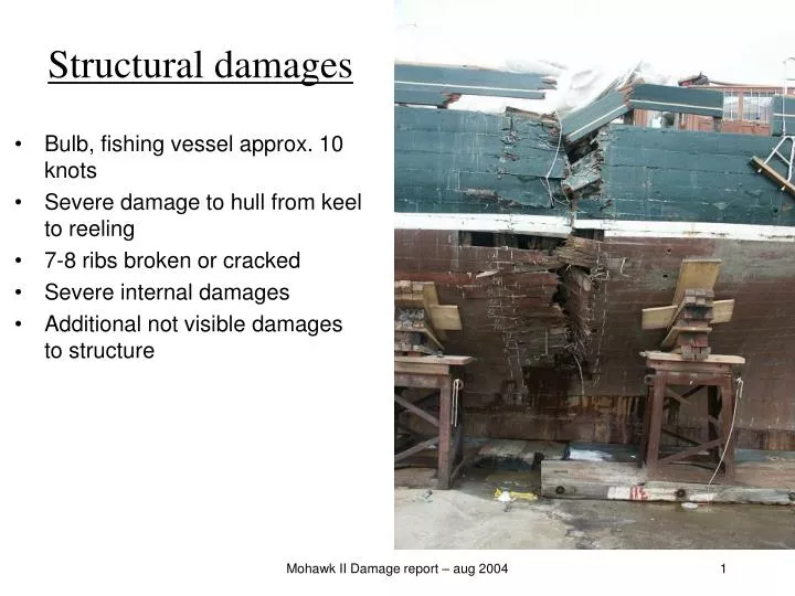 structural damages