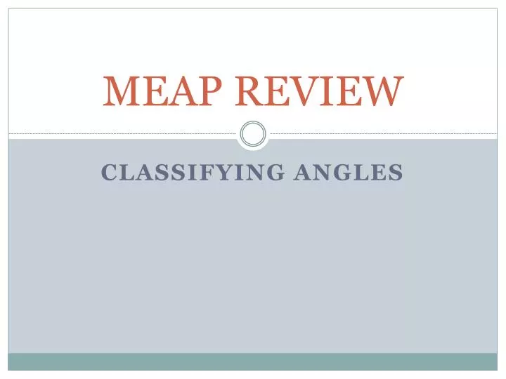meap review