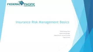 Insurance Risk Management Basics