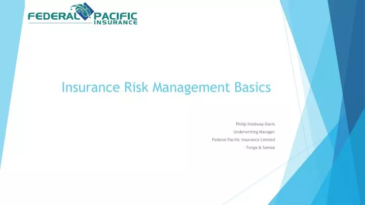 insurance risk management basics