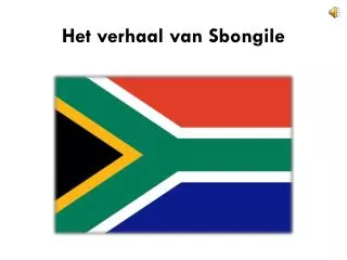 het verhaal van sbongile