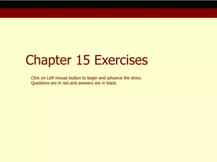 chapter 15 exercises