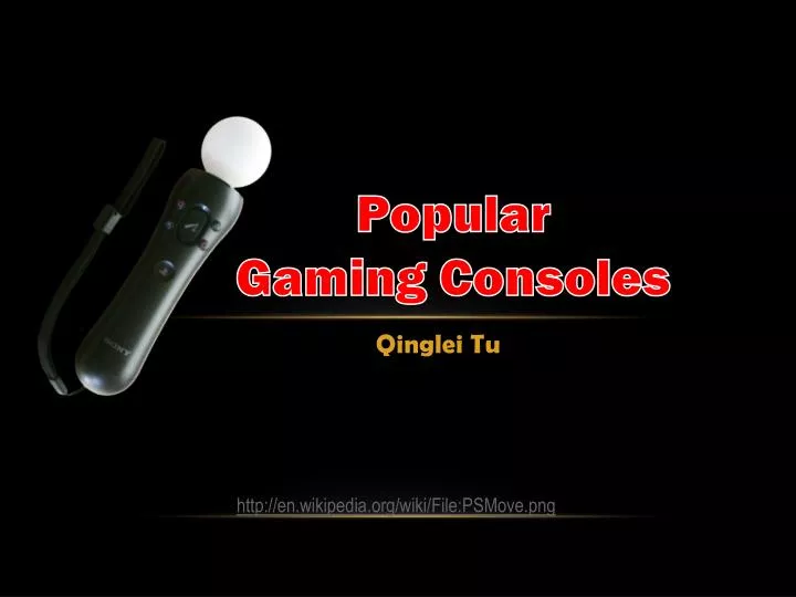 popular gaming consoles