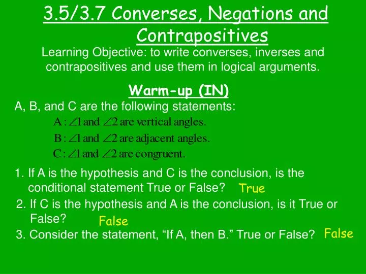3 5 3 7 converses negations and contrapositives