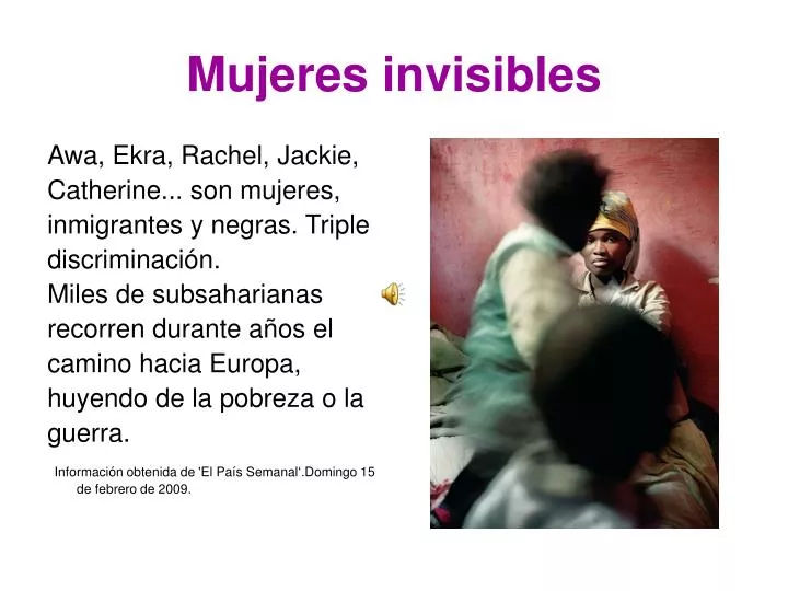 mujeres invisibles