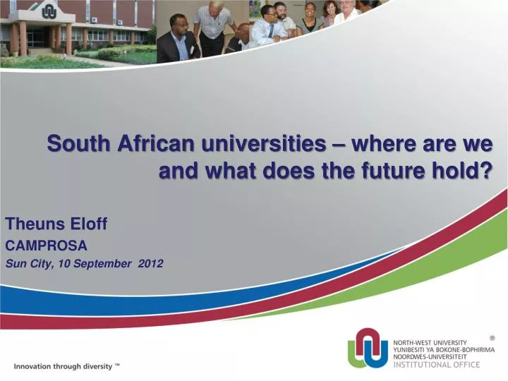 south african universities where are we and what does the future hold