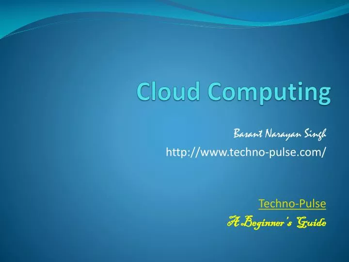 cloud computing