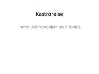 kastr relse