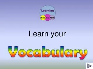 Vocabulary