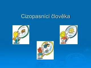 cizopasn ci lov ka