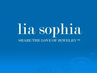 lia sophia SHARE THE LOVE OF JEWELRY TM