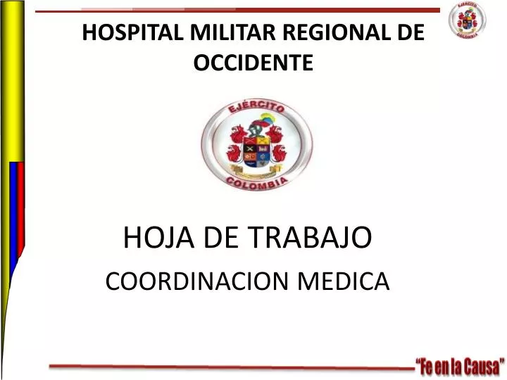 hospital militar regional de occidente