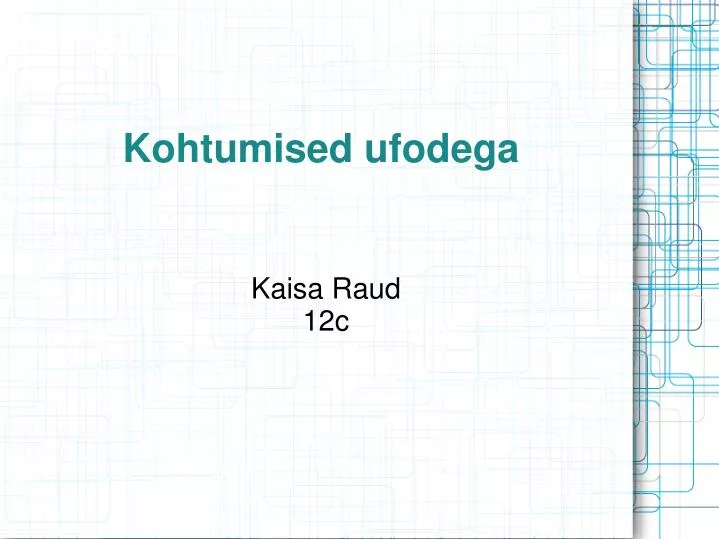 kaisa raud 12c