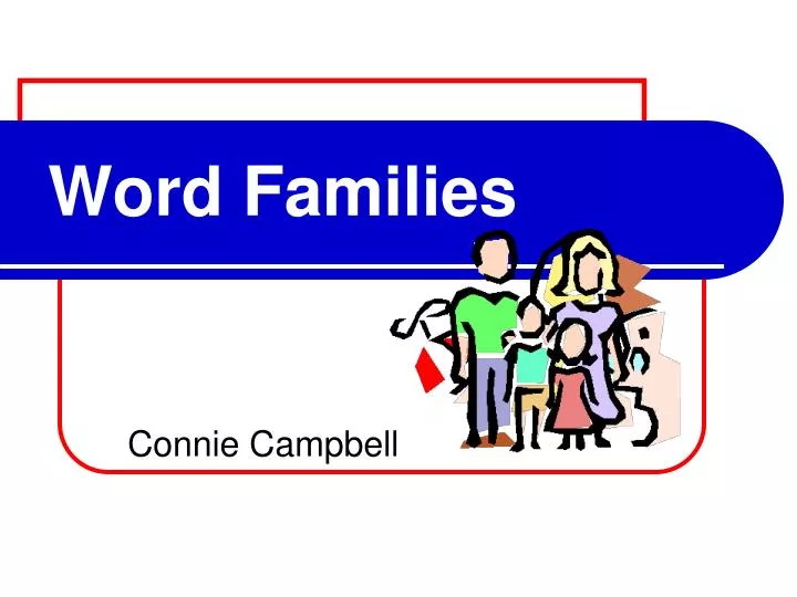 word families