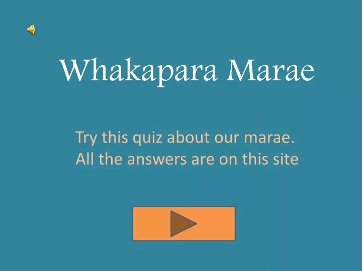 whakapara marae