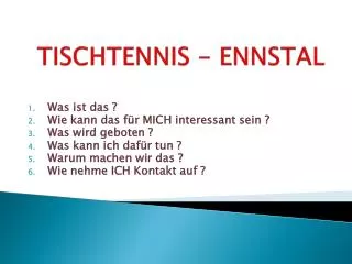 tischtennis ennstal