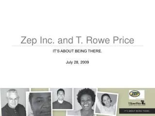 Zep Inc. and T. Rowe Price