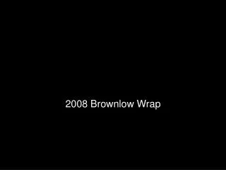 2008 Brownlow Wrap