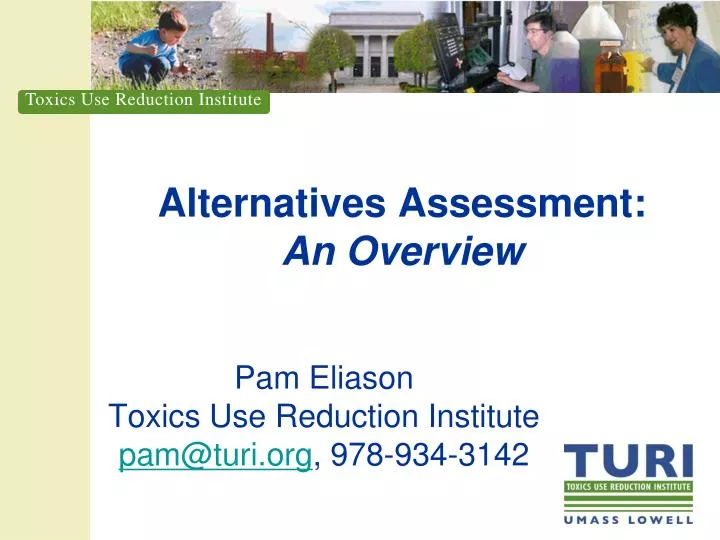 alternatives assessment an overview