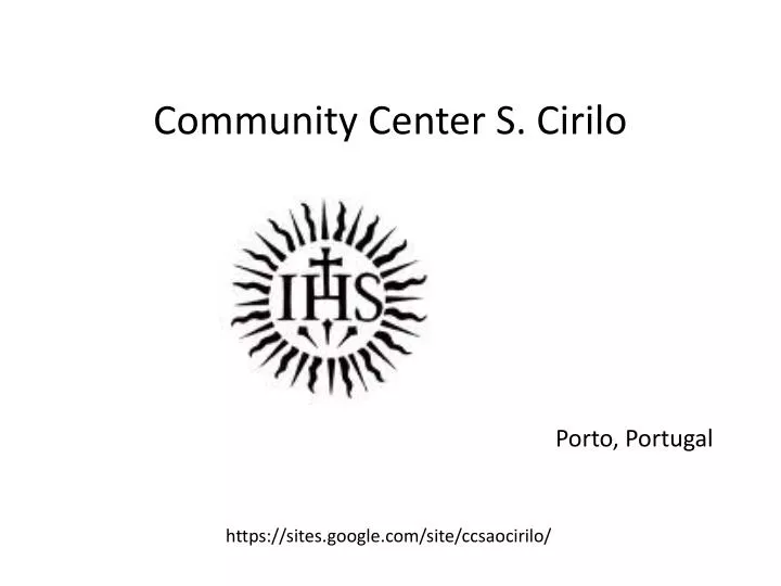 c ommunity center s cirilo porto portugal
