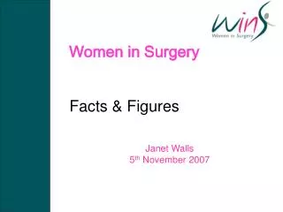 Women in Surgery