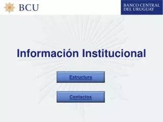 informaci n institucional