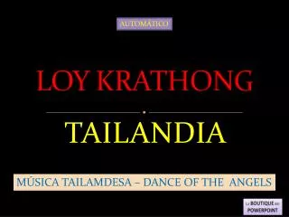 loy krathong