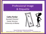Professional Image &amp; Etiquette - slide 1