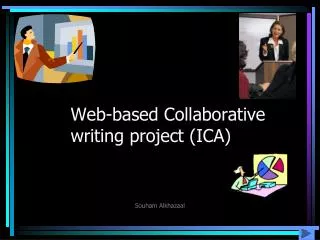 Web-based Collaborative writing project (ICA)