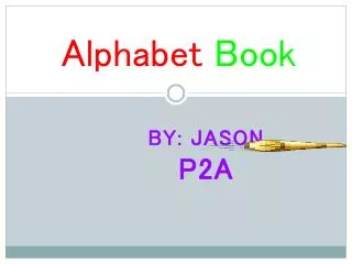 alphabet book