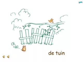 de tuin