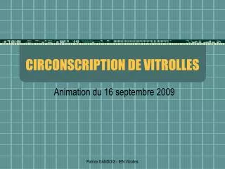 circonscription de vitrolles