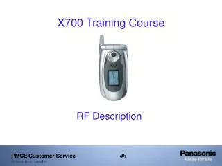 X700 Training Course