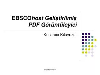 ebsco host geli tirilmi pdf g r nt leyici