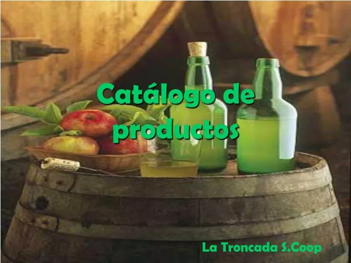 PPT - Catálogo De Productos PowerPoint Presentation, Free Download - ID ...