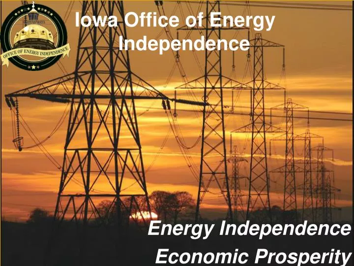 iowa office of energy independence