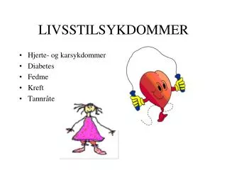 livsstilsykdommer