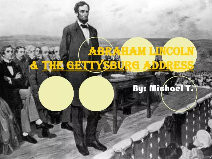 abraham lincoln the gettysburg address