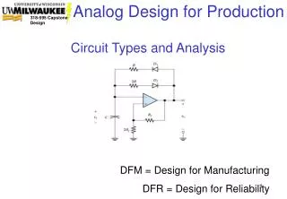Circuit Types and Analysis