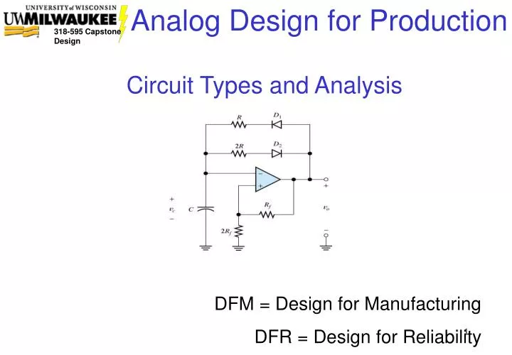 circuit types and analysis