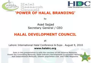 What is Halal?