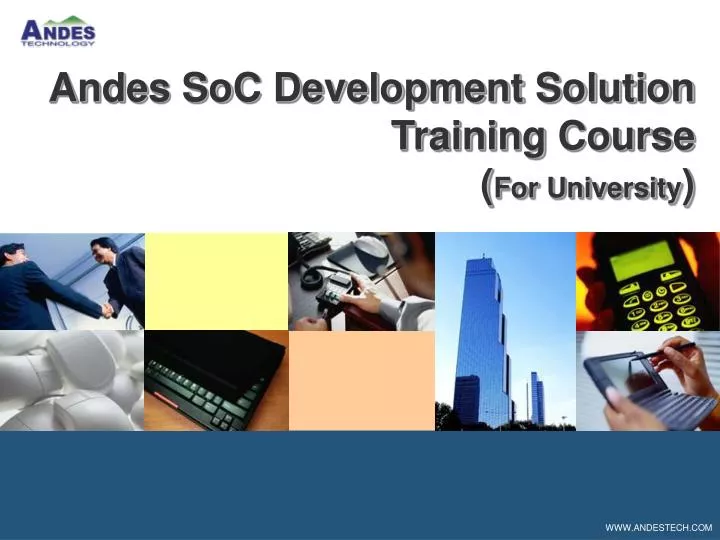 andes soc development solution training course for university