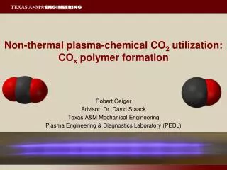 Non-thermal plasma-chemical CO 2 utilization: CO x polymer formation