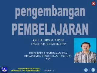 oleh drs suaidin fasilitator bimtek ktsp