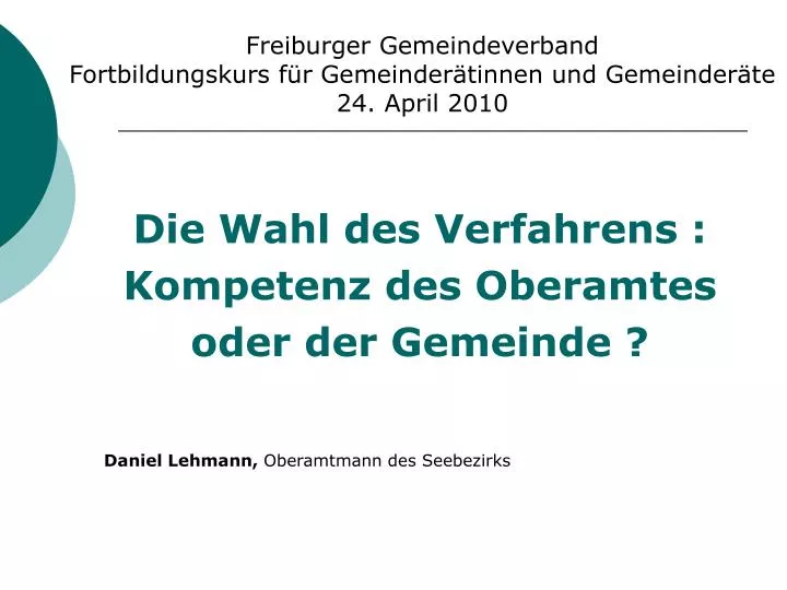 freiburger gemeindeverband fortbildungskurs f r gemeinder tinnen und gemeinder te 24 april 2010